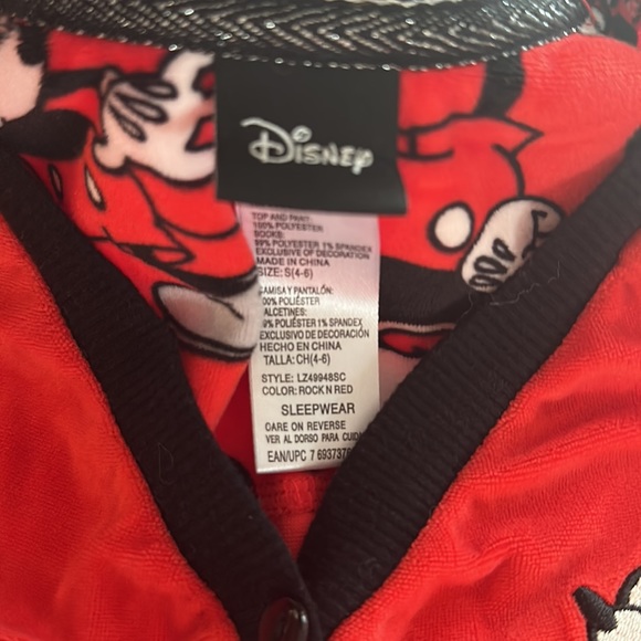 Disney pjs excellent condition size small - Picture 3 of 6